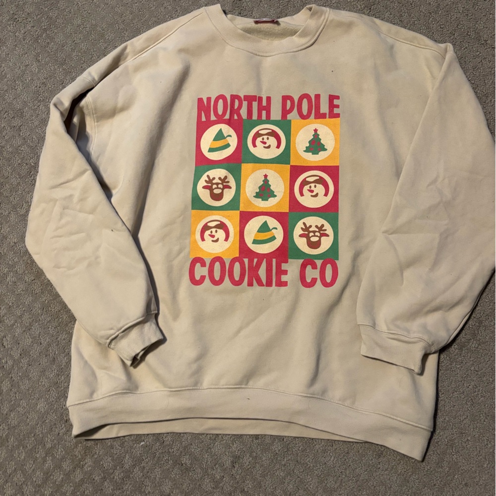 Pink Lily North Pole Cookie Co Sweatshirt